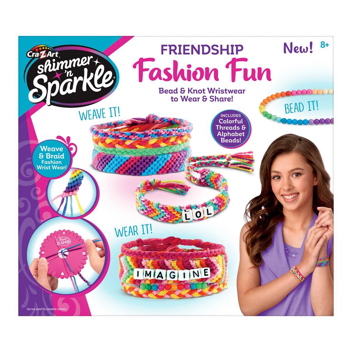 CRA-Z-ART - Kit para Hacer Pulseras de Hilo Cra-Z-Art