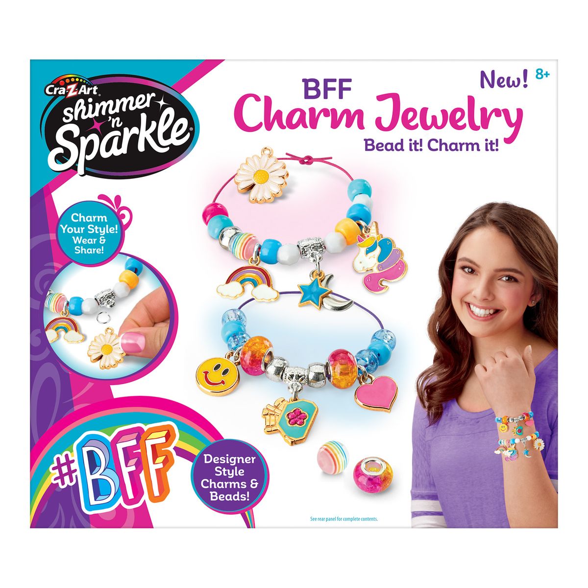 CRA-Z-ART - Kit para Hacer Pulseras de Charms Cra-Z-Art