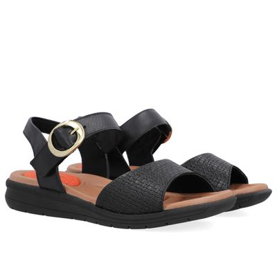 Imagen 2 del producto Sandalia Mujer Cuero Negro