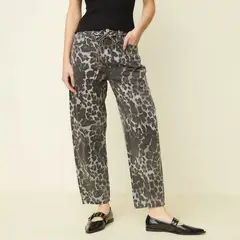SYBILLA - Jeans Balloon Tiro Bajo Mujer
