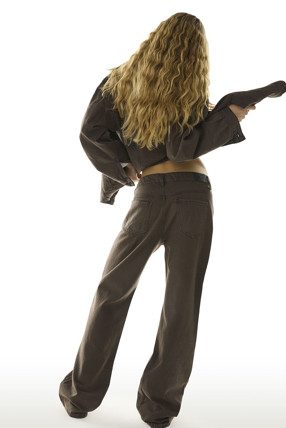 SYBILLA - Jeans Straight Tiro Bajo Mujer Sybilla