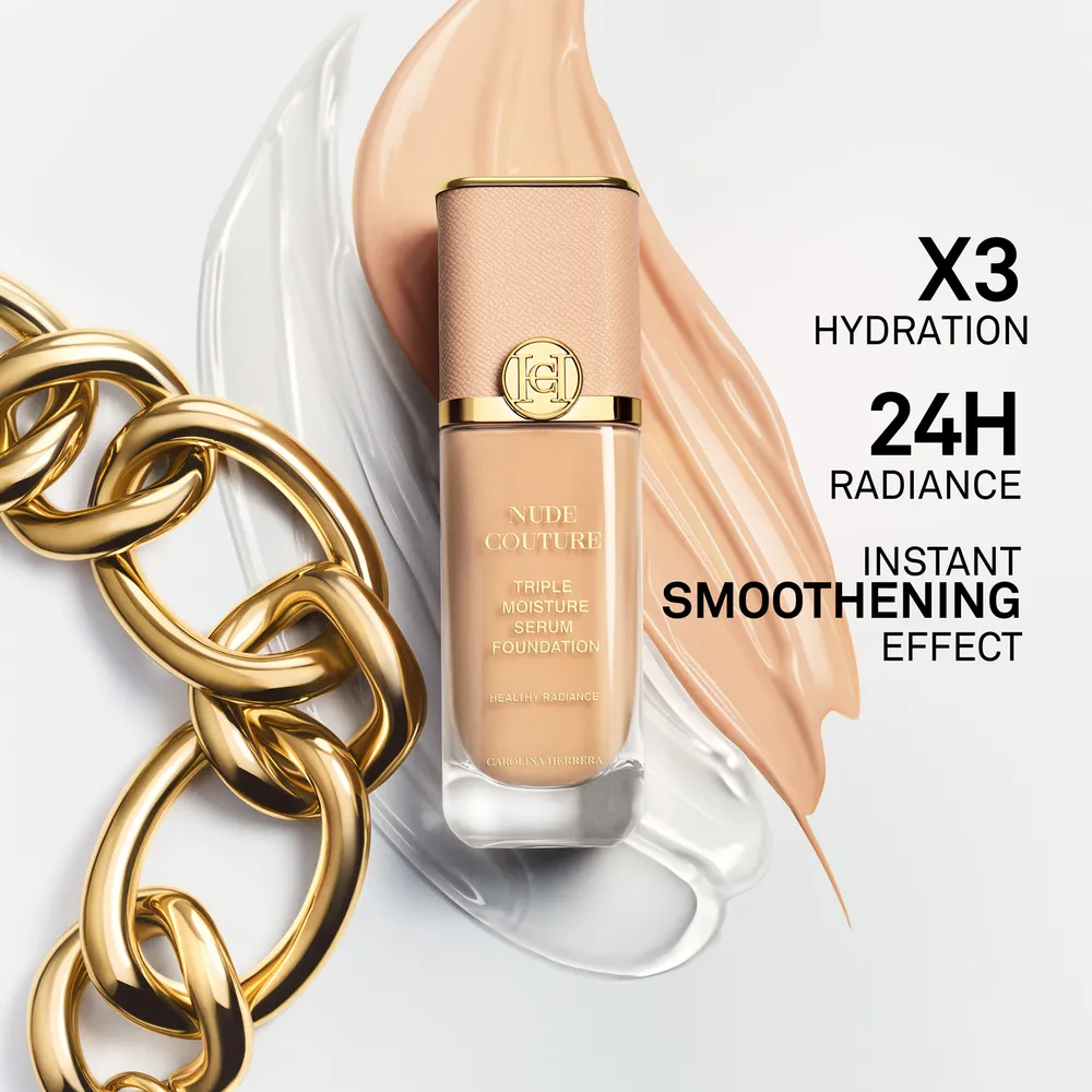 Carolina Herrera Nude Couture Serum Foundation D420, foto 5