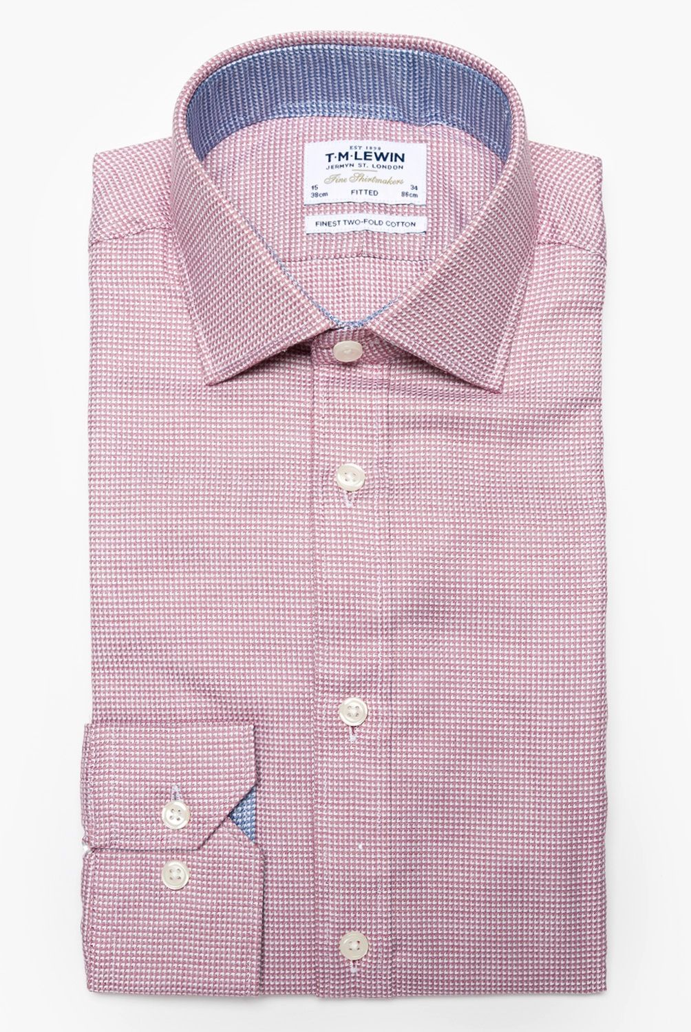 TM LEWIN - Tm Lewin Camisa Fitted Easy to Iron