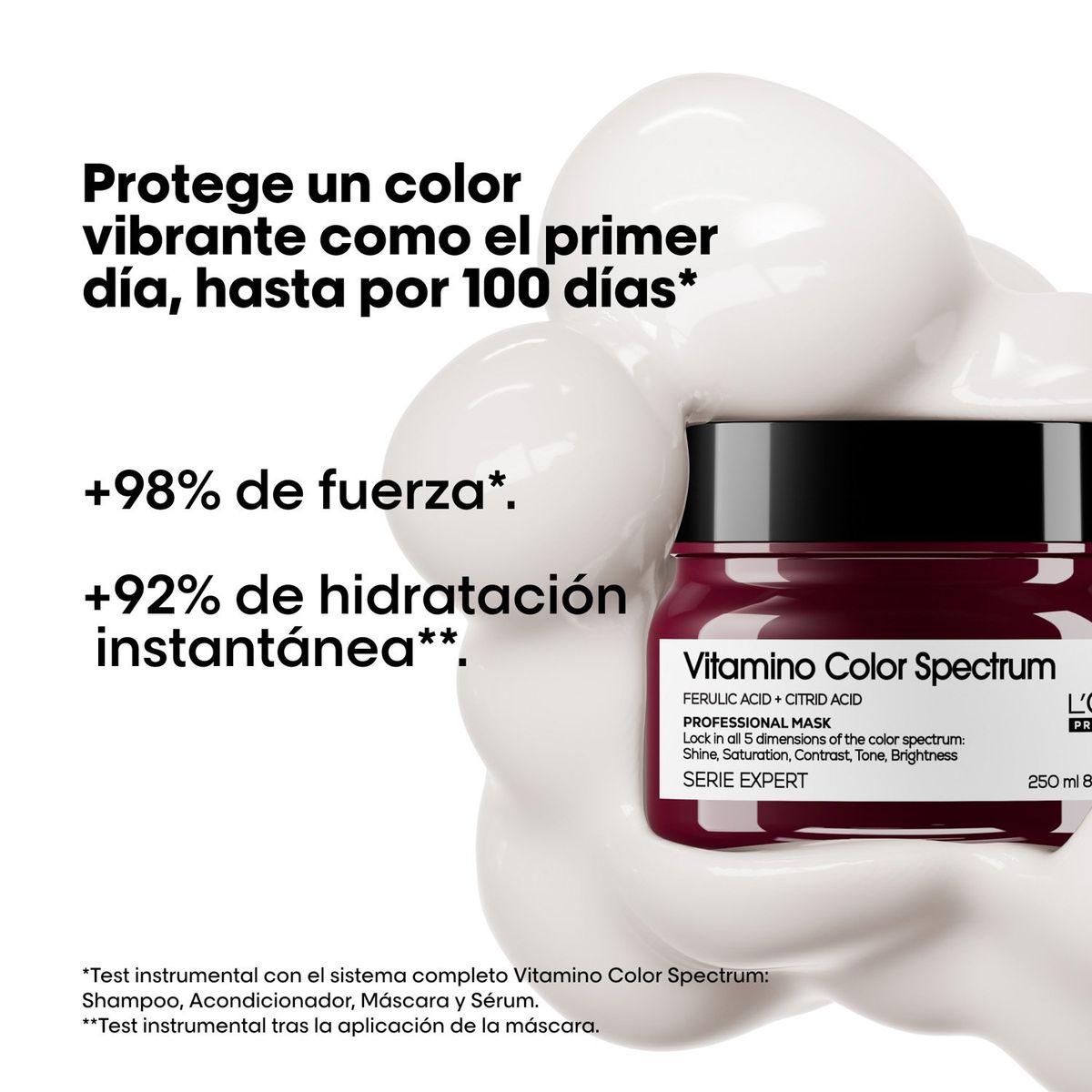 LOREAL PROFESSIONNEL - Máscara Cuidado Del Color Profundo Vitamino Spectrum 250 Ml Loreal Professionnel