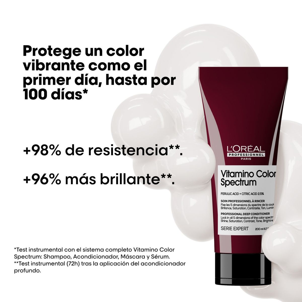 LOREAL PROFESSIONNEL - Acondicionador Cuidado Color Profundo Vitamino Spectrum 200 Ml Loreal Professionnel
