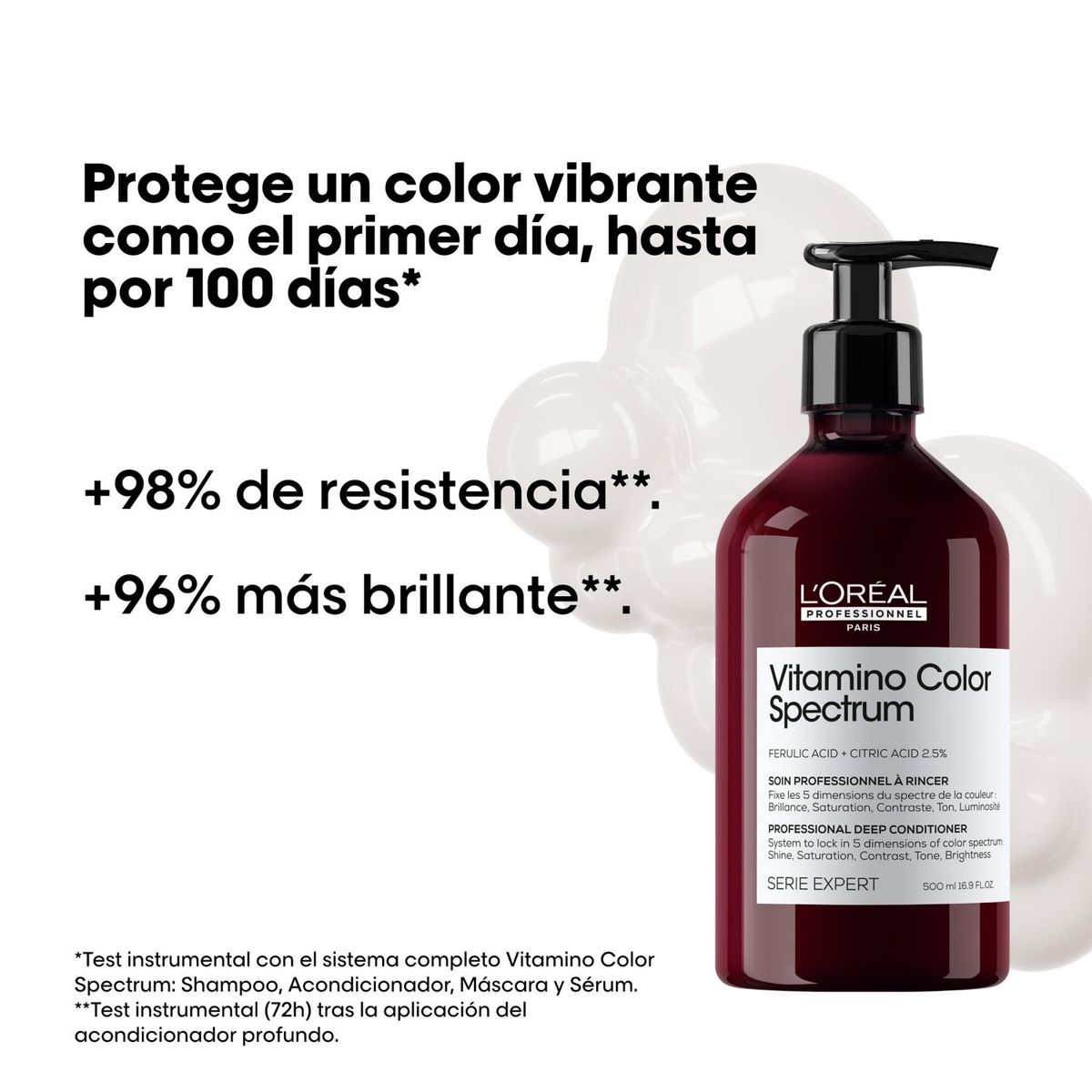 LOREAL PROFESSIONNEL - Acondicionador Cuidado del Color Profundo Vitamino Color Spectrum 500ml