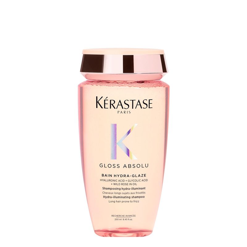 KERASTASE - Shampoo Efecto Gloss Cabello Con Tendencia Al Frizz Gloss Absolu Bain Hydra-Glaze 250ml Kerastase