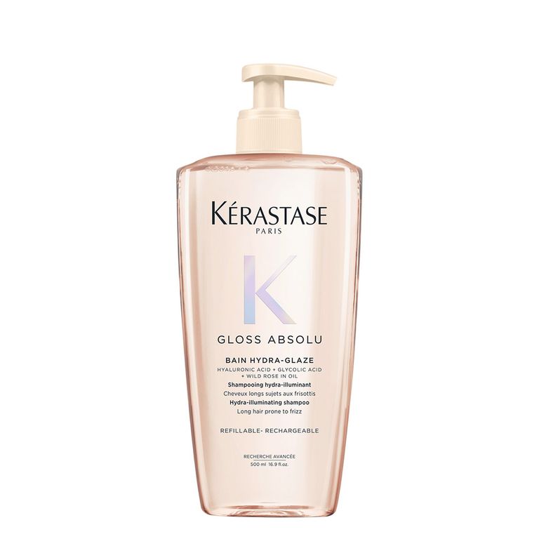 Shampoo Cabello Fino a Medio Con Tendencia Al Frizz Gloss Absolu Bain Hydra-Glaze 500ml Kérastase