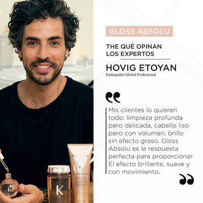 Imagen 2 del producto Shampoo Hidratante Efecto Gloss Cabello Con Frizz Recargable 500 Ml