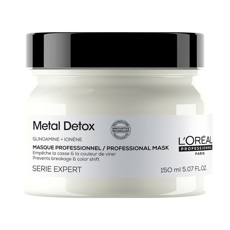 LOREAL PROFESSIONNEL - Mini Máscara Anti-Quiebre Metal Detox 150 ml Loreal Professionnel