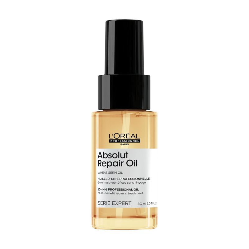 LOREAL PROFESSIONNEL - Mini Aceite 10 en 1 Reparación y Nutrición Absolut Repair 30 ml Loreal Professionnel