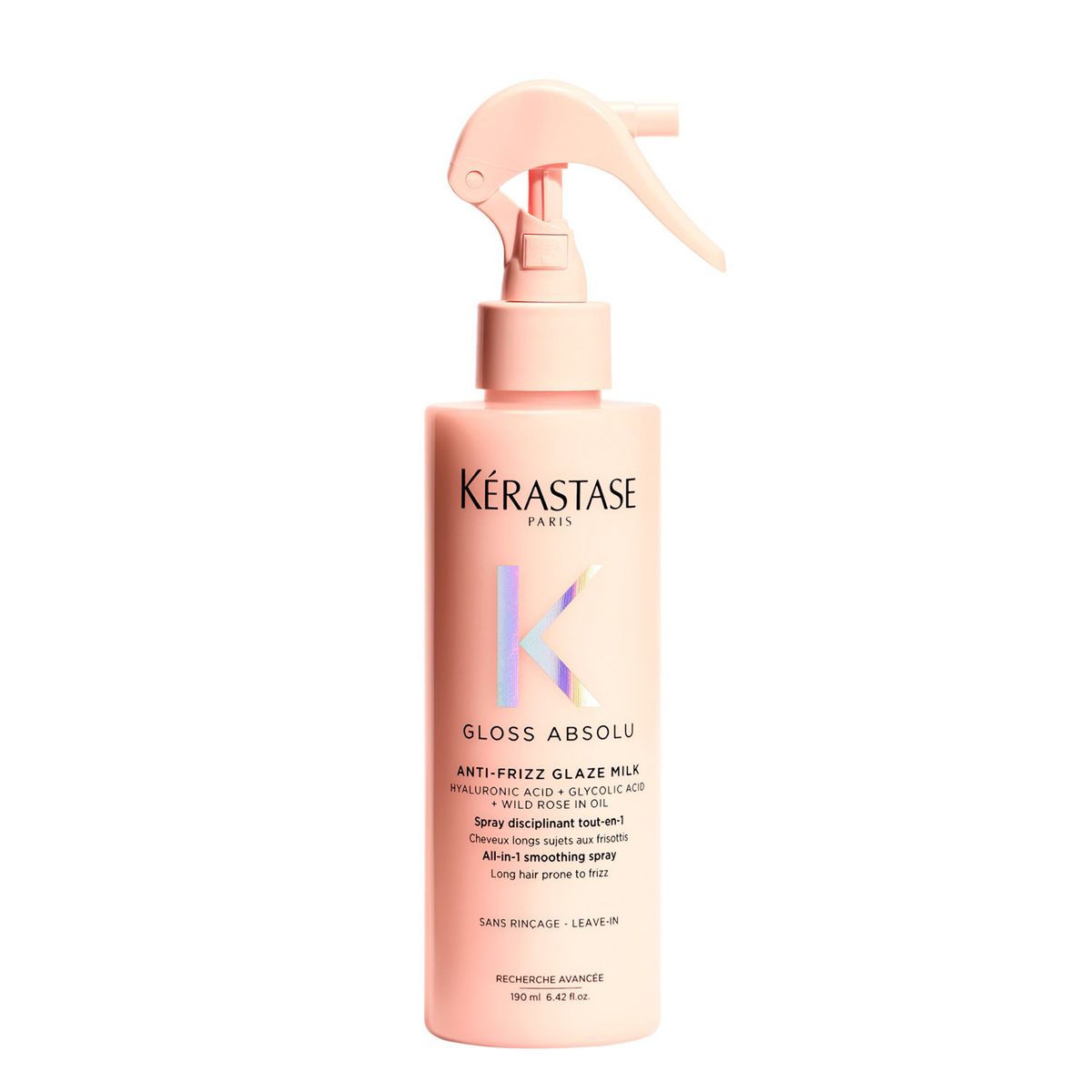 KERASTASE - Spray Efecto Gloss Cabello Con Tendencia Al Frizz Gloss Absolu Anti-Frizz Glaze Milk 190ml Kerastase