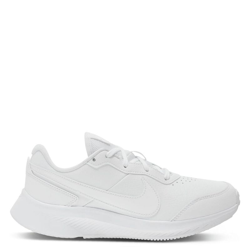 NIKE - Varsity Leather Zapatilla Urbana Niño Blanco (36 a 39) Nike
