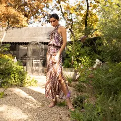 MARINA MIA - Falda Larga Mujer