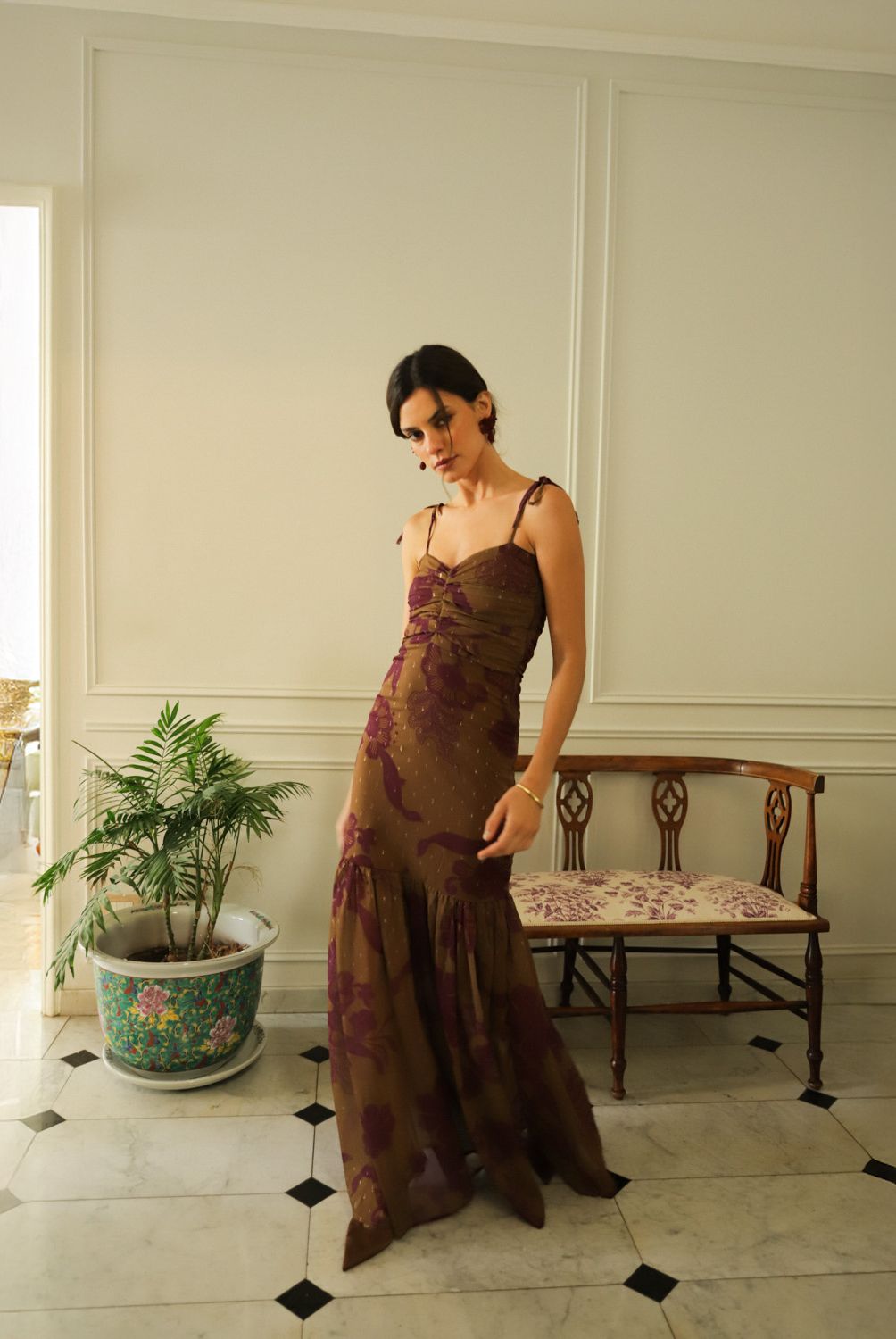 MARINA MIA - Vestido Largo Mujer