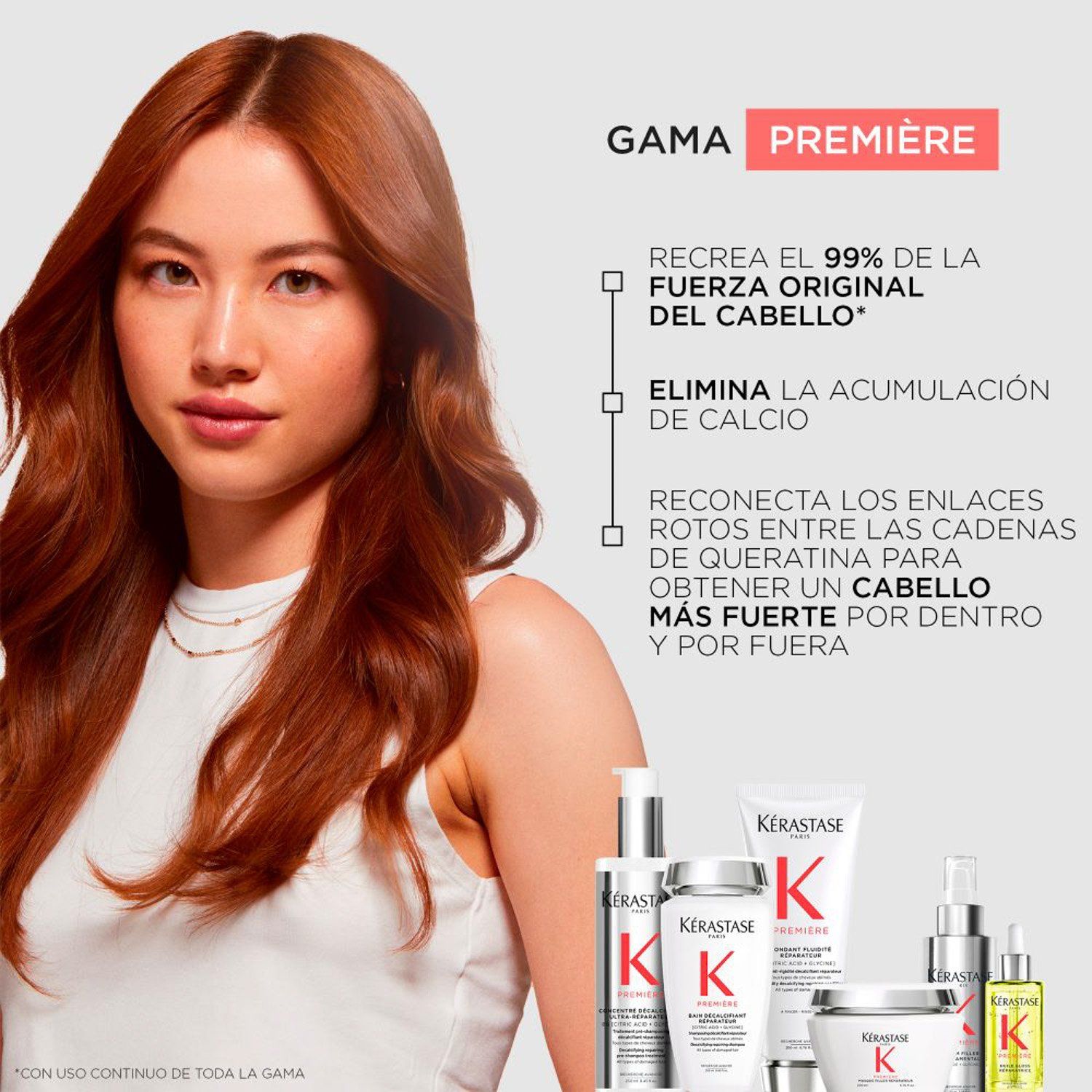 KERASTASE Set Reparador Descalcificante Shampoo 500ml + Aceite