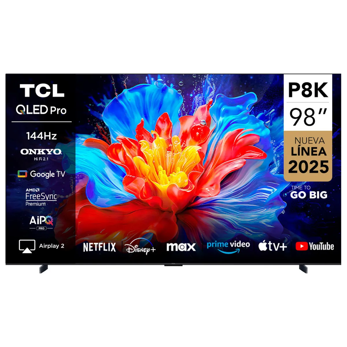 TCL - Smart TV QLED 98" 4K UHD P8K Google TV