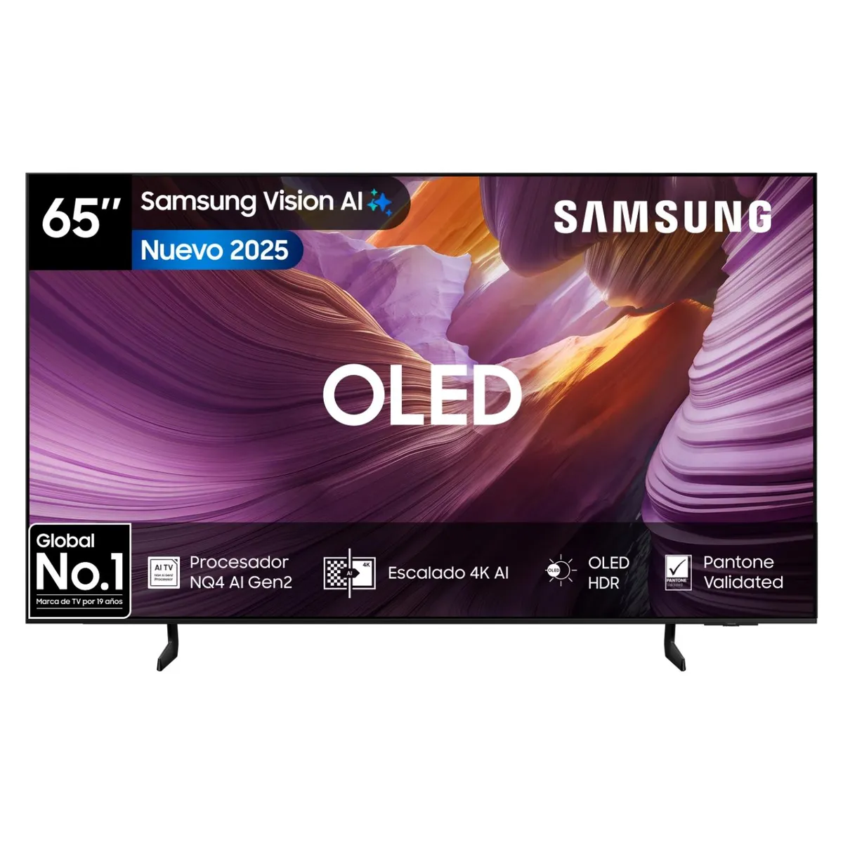 SAMSUNG - 65" OLED S85F 4K Vision AI Smart TV (2025)