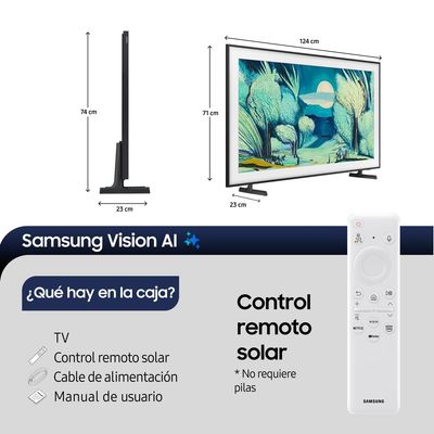 Imagen 2 del producto 55"" The Frame LS03F QLED 4K Art Mode Vision AI Smart TV (2025)