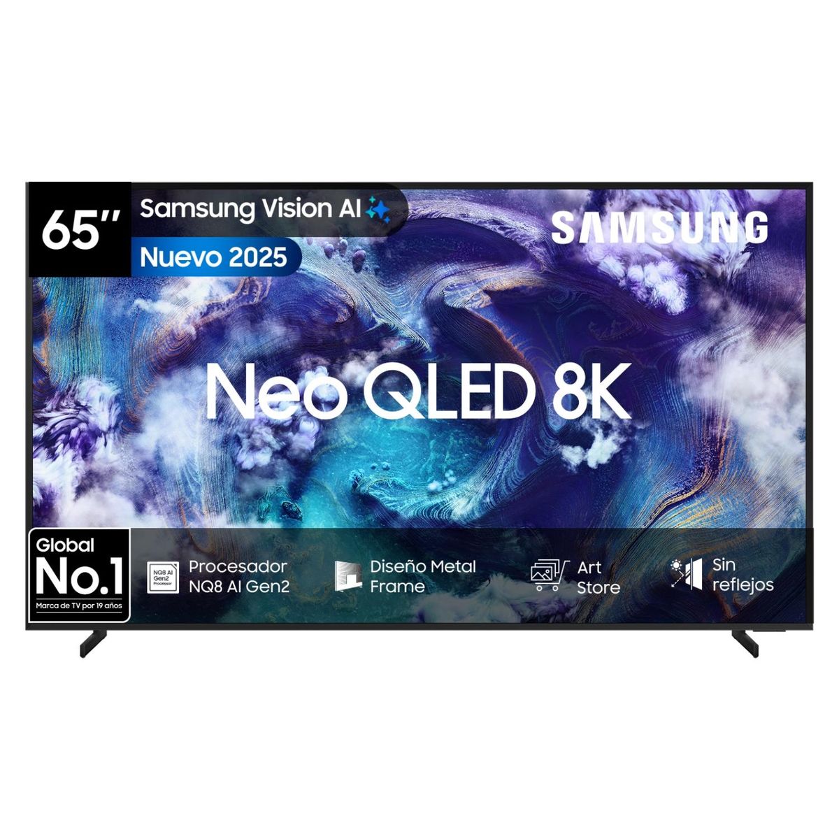 SAMSUNG - 65" Neo QLED Mini Led 8K QN900F Vision AI Smart TV (2025)