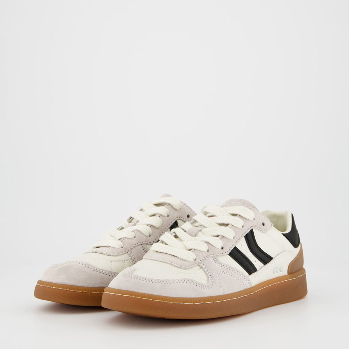 COOLWAY - Goal Whs Zapatilla Urbana Hombre Cuero Blanco Coolway