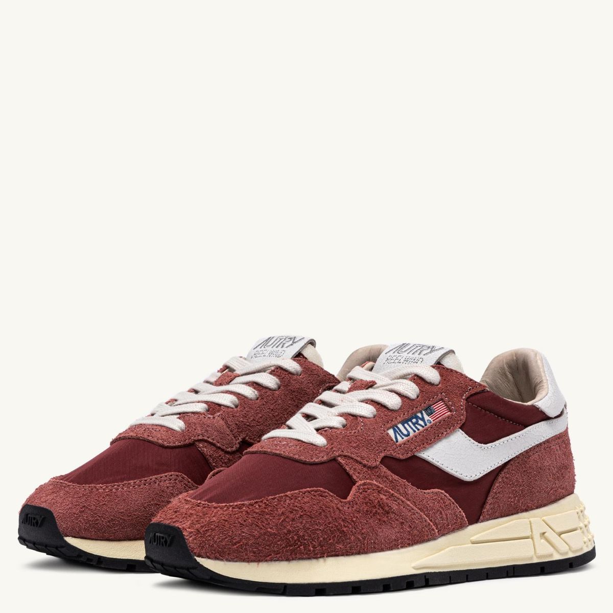 AUTRY - Zapatilla Urbana Mujer Burdeo Autry