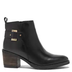 GACEL - Piera Botín Mujer Cuero Negro