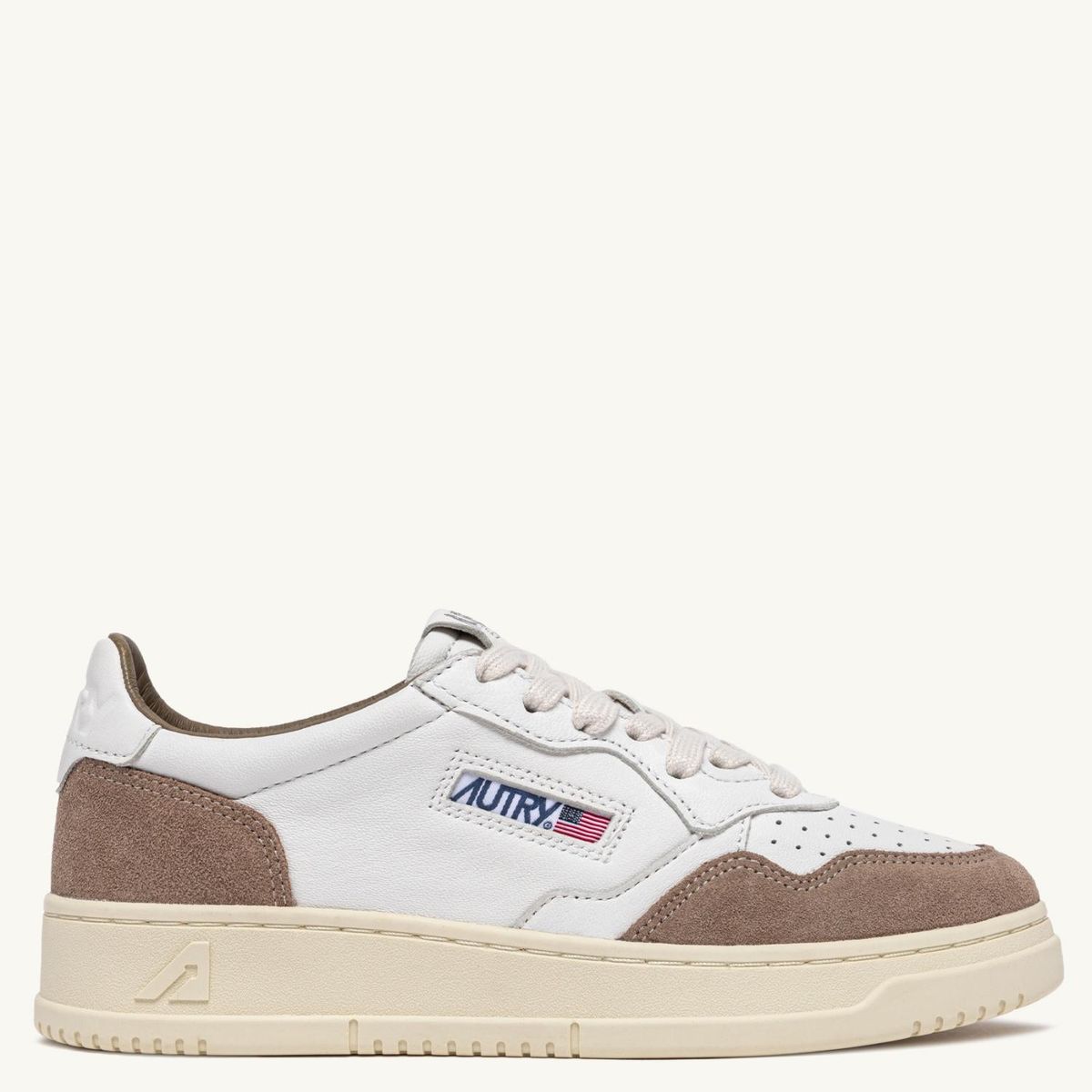 AUTRY - Zapatilla Urbana Hombre Cuero Café Autry