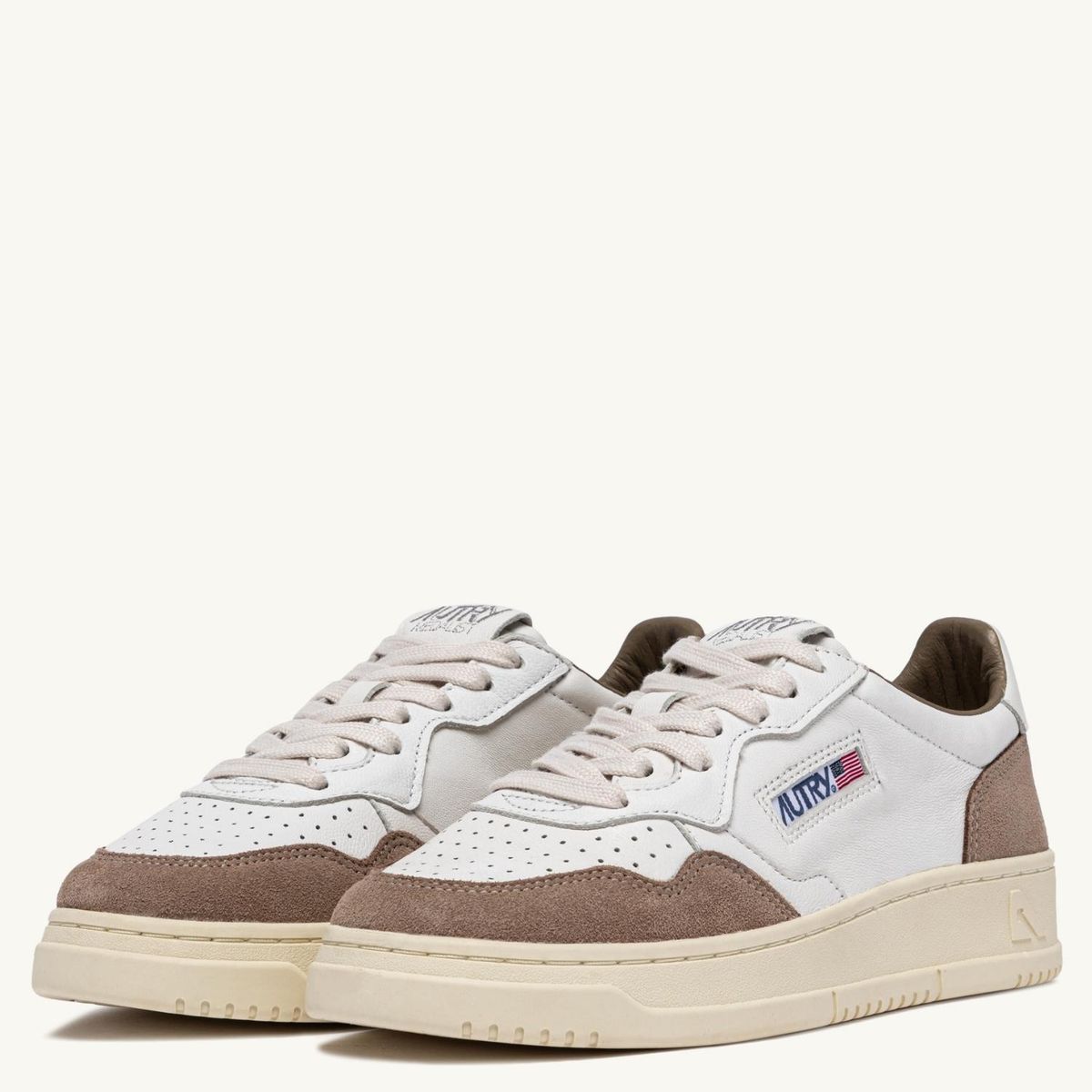 AUTRY - Zapatilla Urbana Hombre Cuero Café Autry