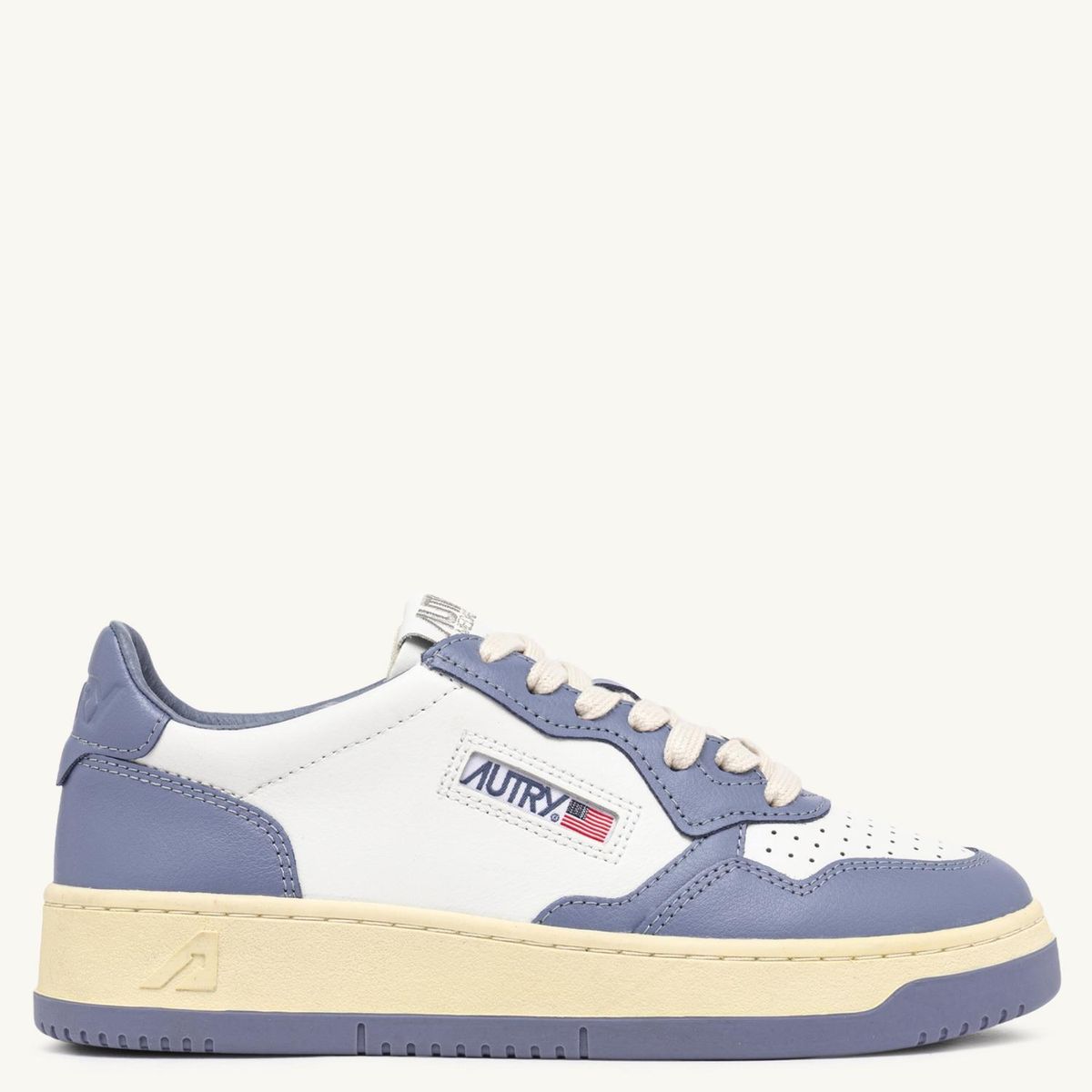 AUTRY - Zapatilla Urbana Mujer Cuero Gris Autry