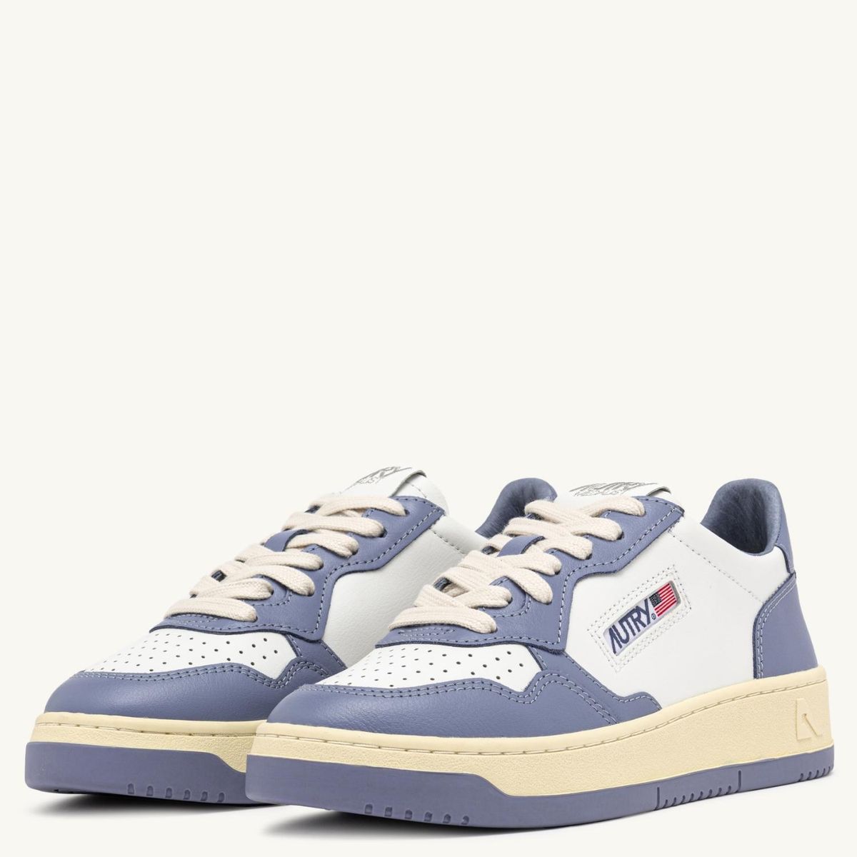 AUTRY - Zapatilla Urbana Mujer Cuero Gris Autry