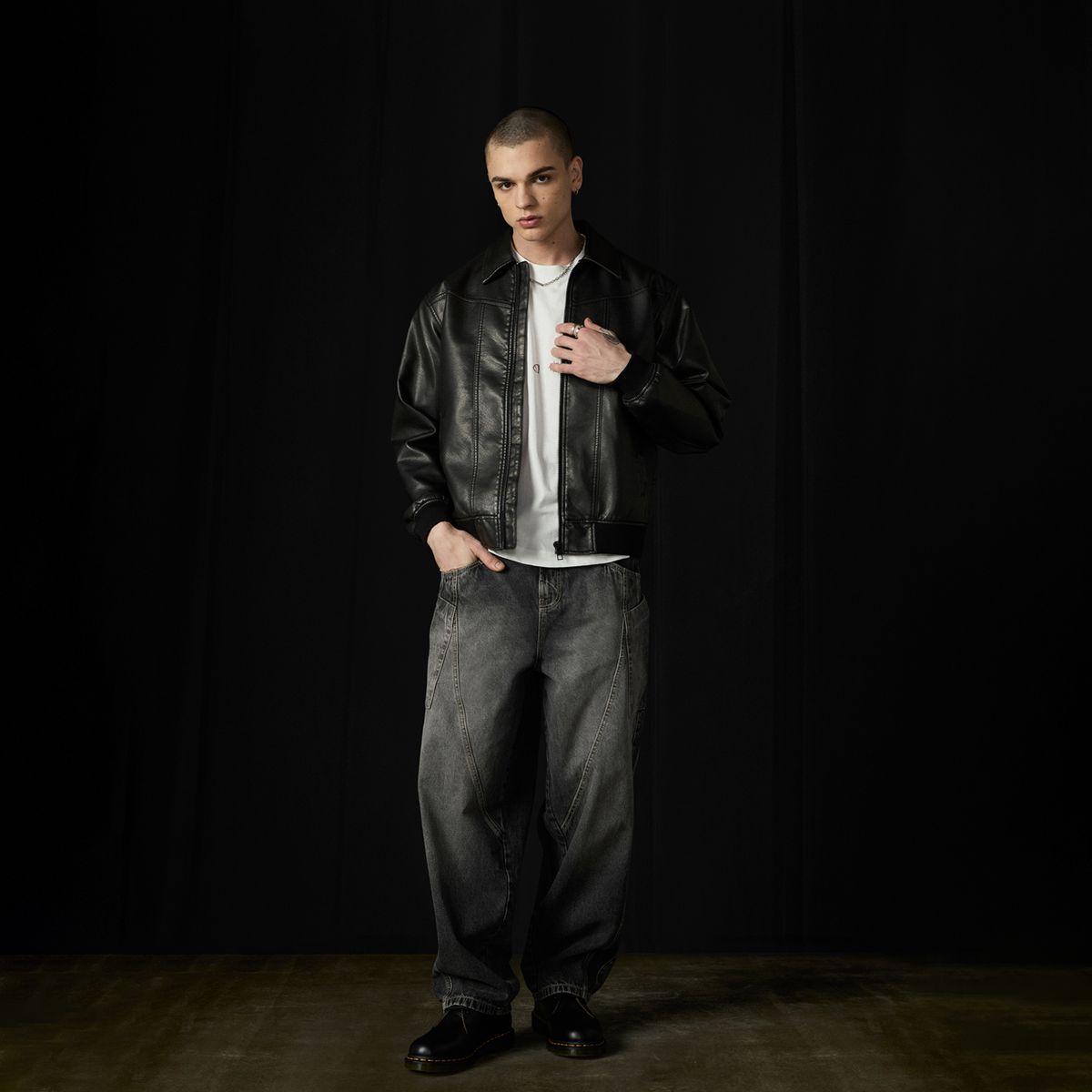 AMERICANINO - Jeans  Baggy Algodón Hombre Americanino