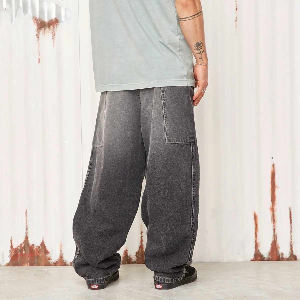 AMERICANINO - Jeans Fit Balloon Algodón Hombre Americanino