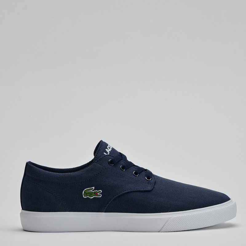 LACOSTE - Court Zapatilla Urbana Hombre Azul Lacoste