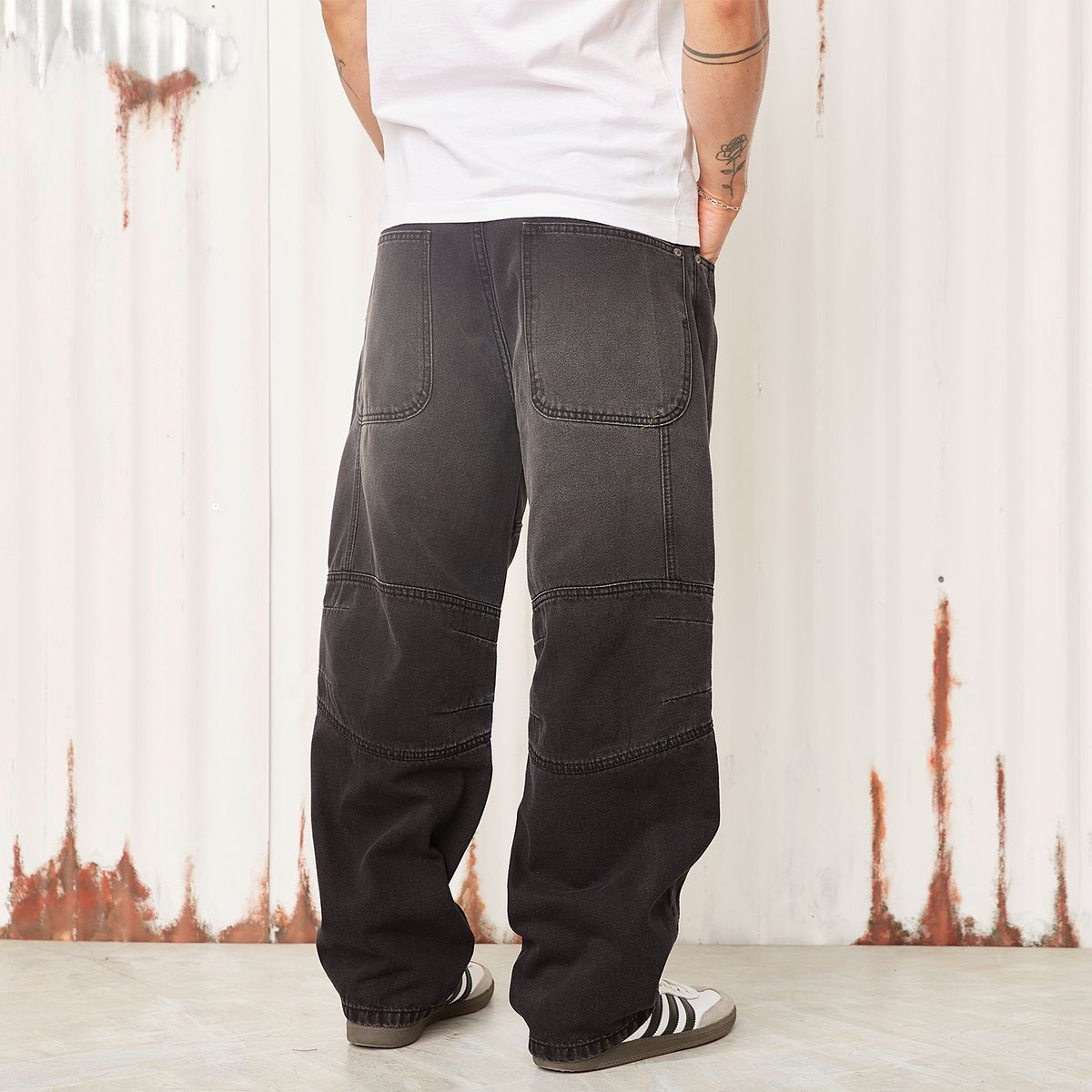 AMERICANINO - Jeans Baggy Algodón Hombre Americanino