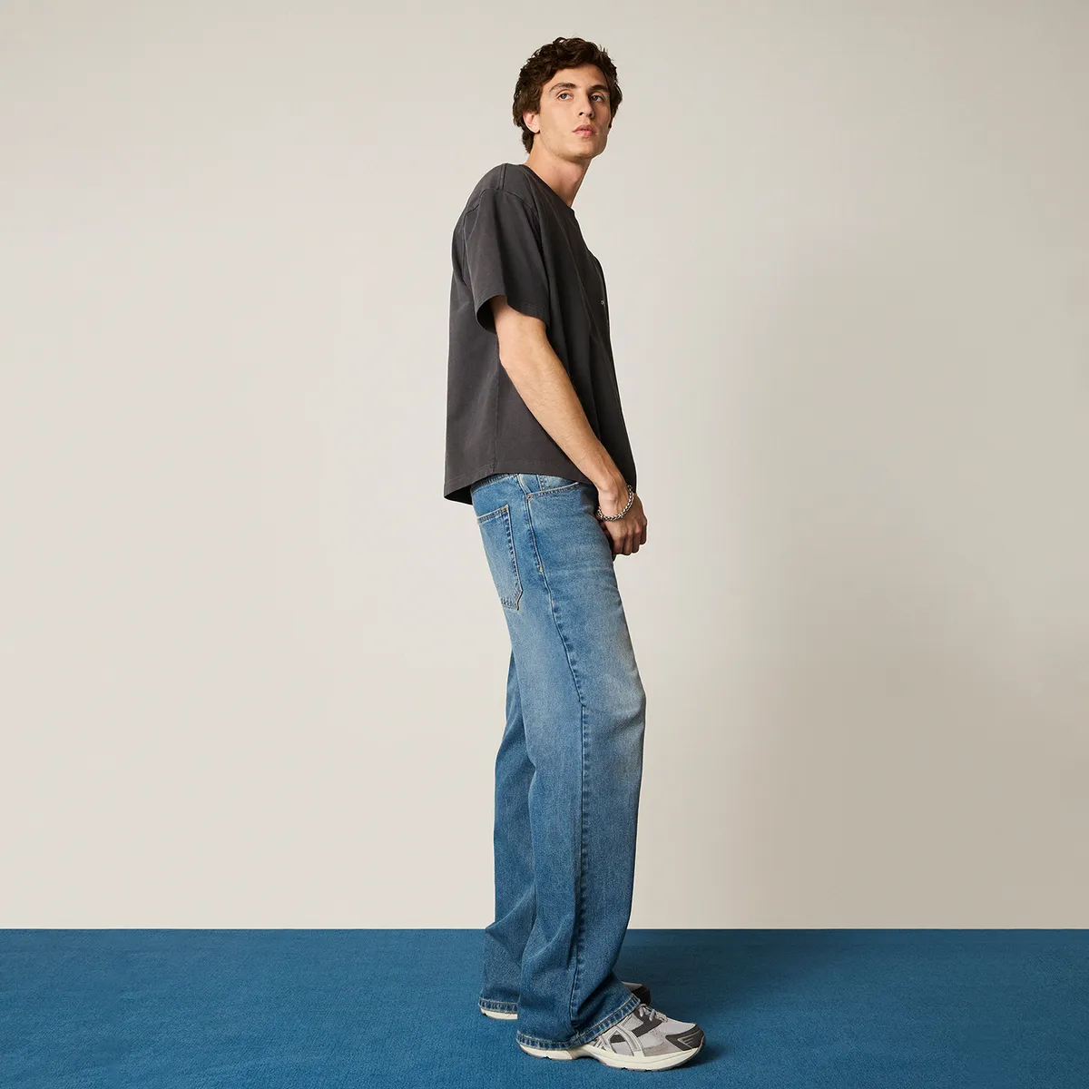 AMERICANINO - Jeans Flare Baggy Hombre Americanino