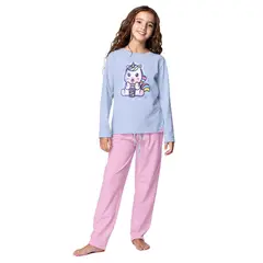TOP - Pijama Largo Algodón Niña