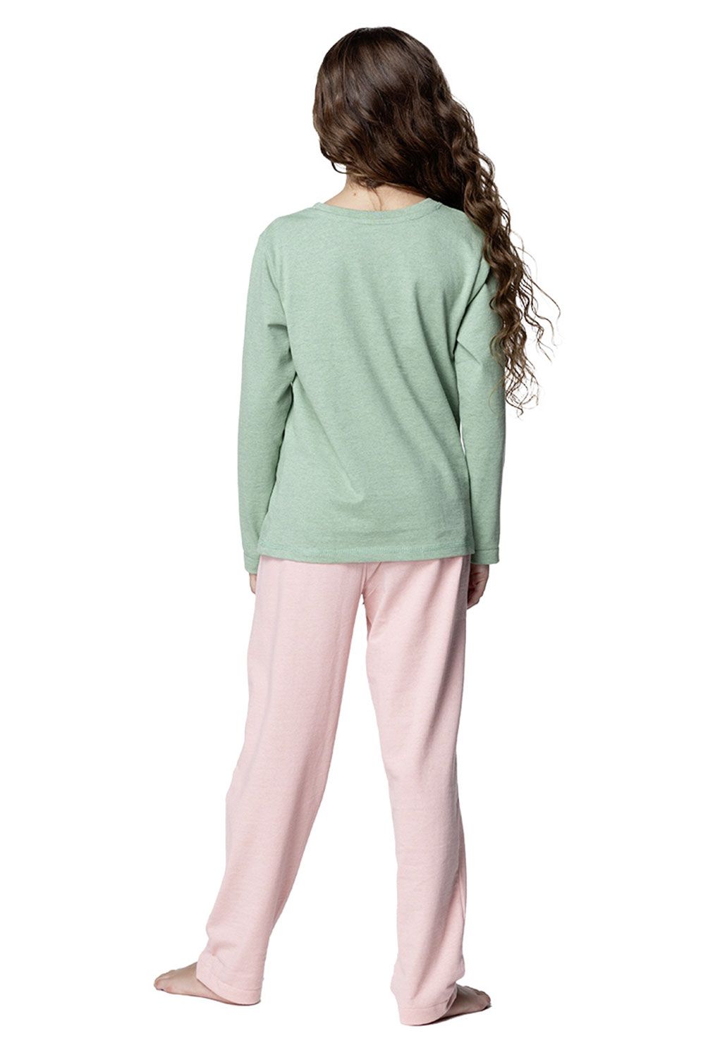 TOP - Pijama Largo Niña Algodón Top