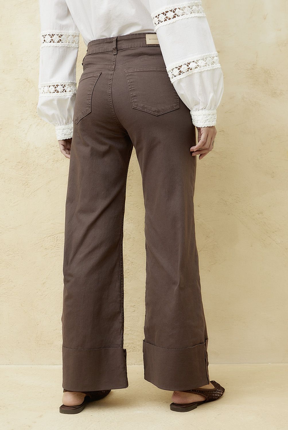 BASEMENT - Jeans Wide Leg Mujer Basement
