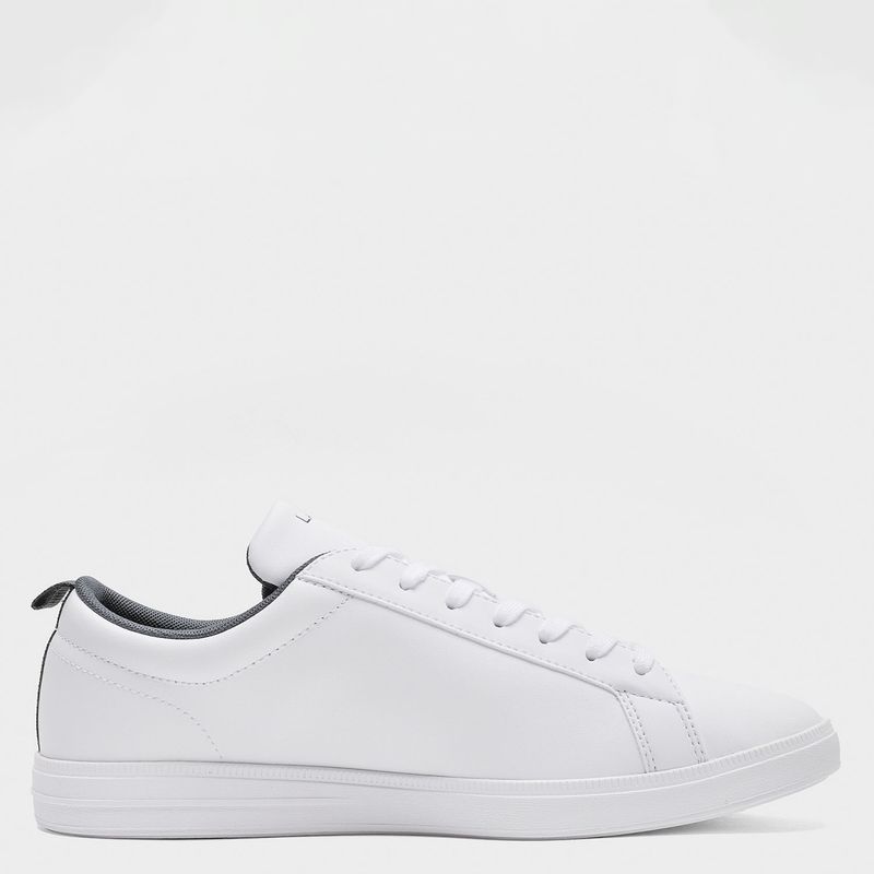 LACOSTE - Court Zapatilla Urbana Hombre Blanco Lacoste