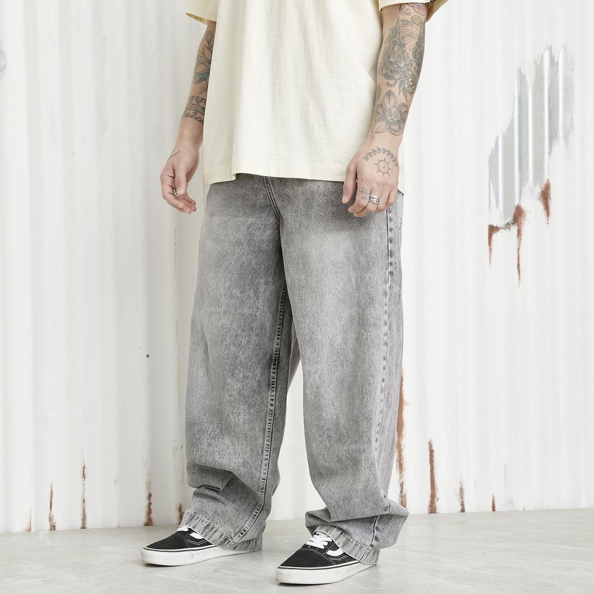 AMERICANINO - Jeans Fit Baggy Hombre Americanino