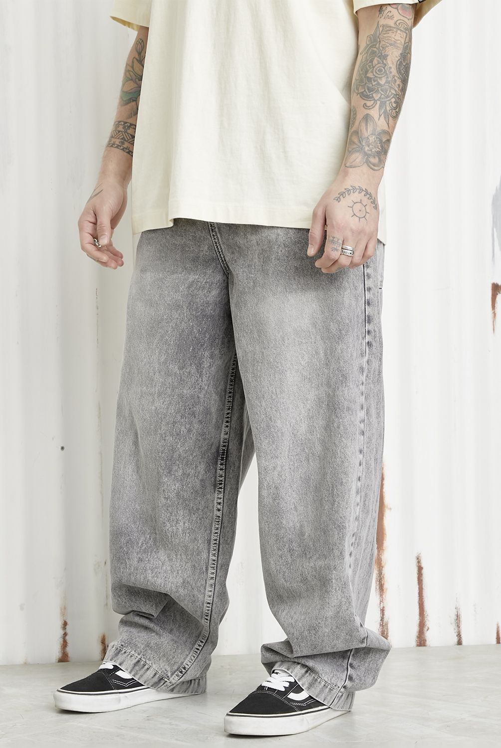 AMERICANINO - Jeans Relax Skater Americanino Hombre Algodón
