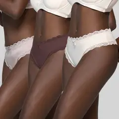 INTIME - Pack De 3 Culotte Mujer
