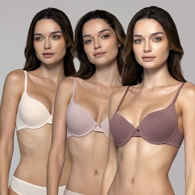 Imagen 1 del producto Pack De 3 Sostenes Copa B Mujer