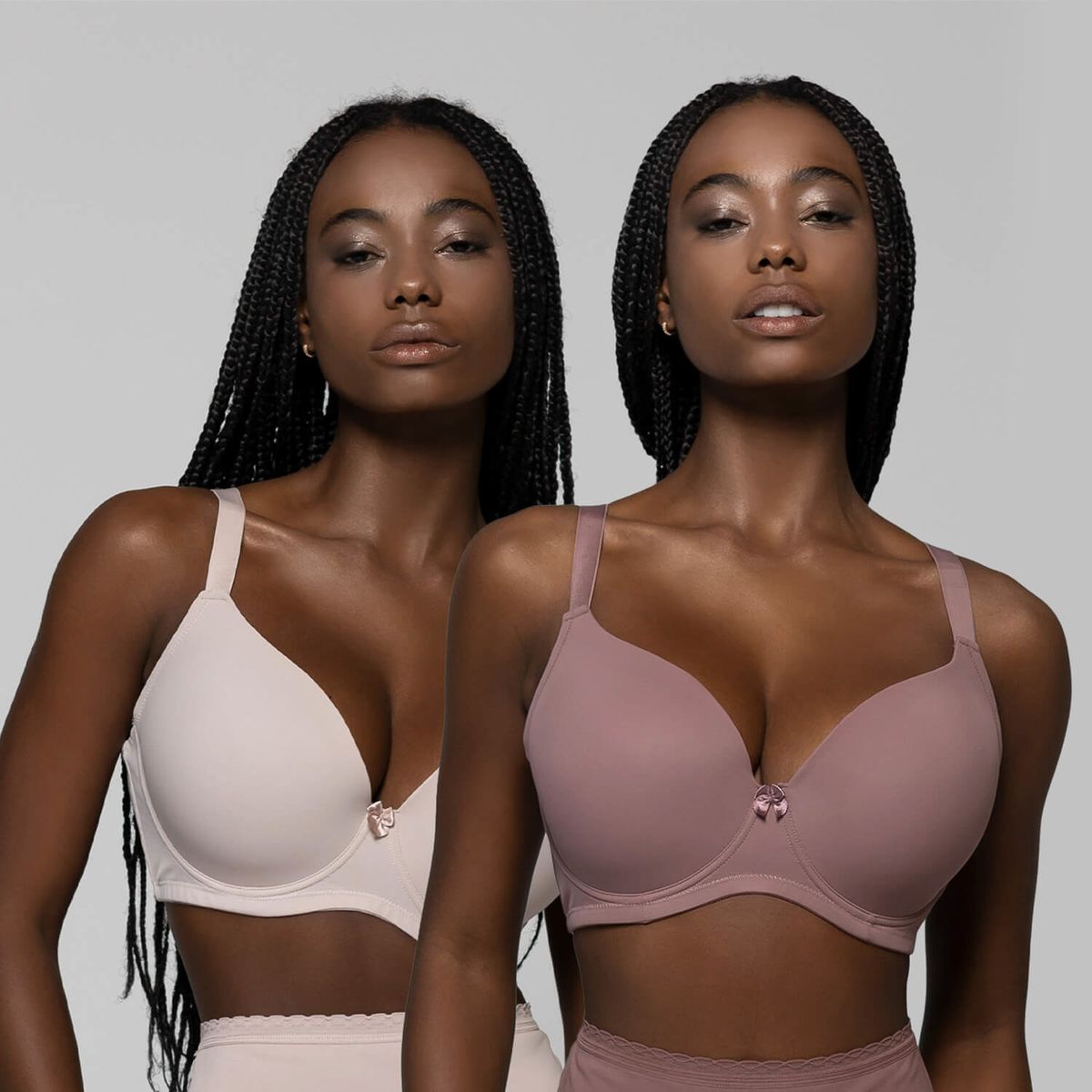 INTIME - Pack De 2 Sostenes Copa D Mujer Intime