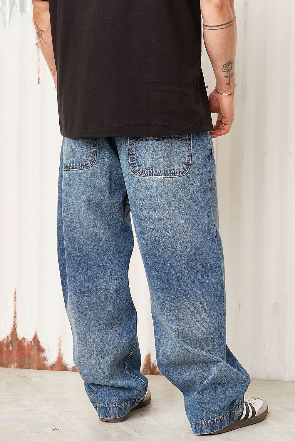 AMERICANINO - Jeans Relax Skater Americanino Hombre Algodón