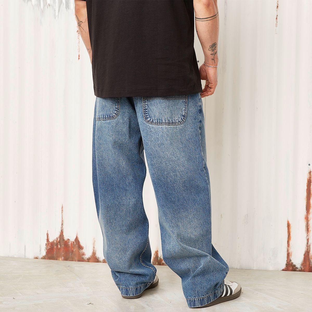 AMERICANINO - Jeans Fit Baggy Hombre Americanino
