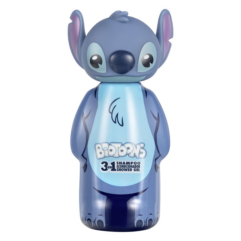 Shampoo 3 En 1 2D Biotoons Stitch 12X300 Ml