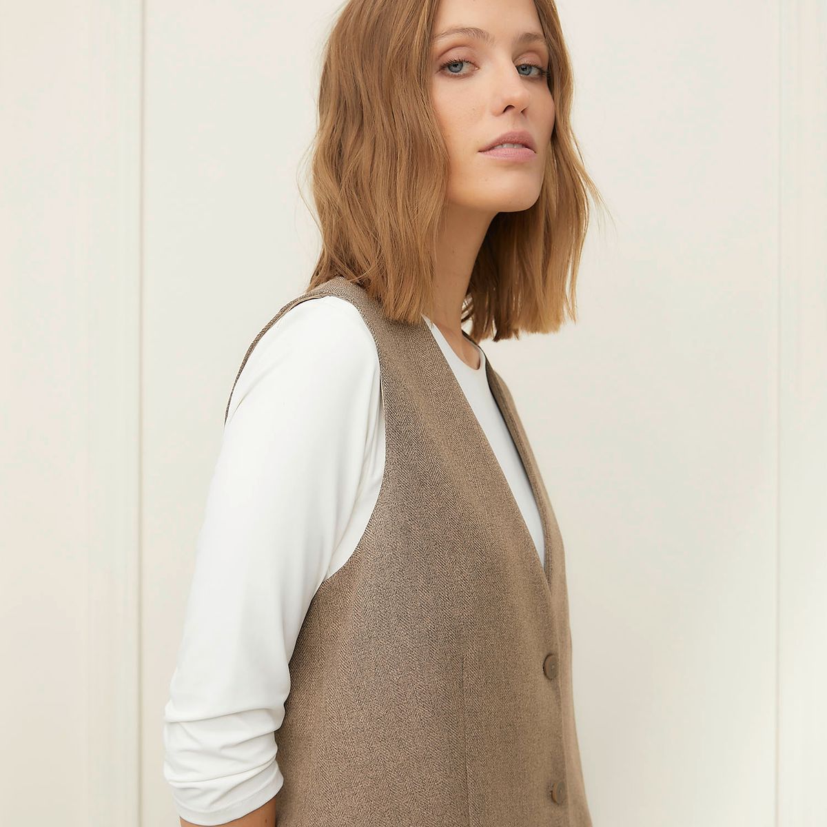 BASEMENT - Vest Mujer Basement