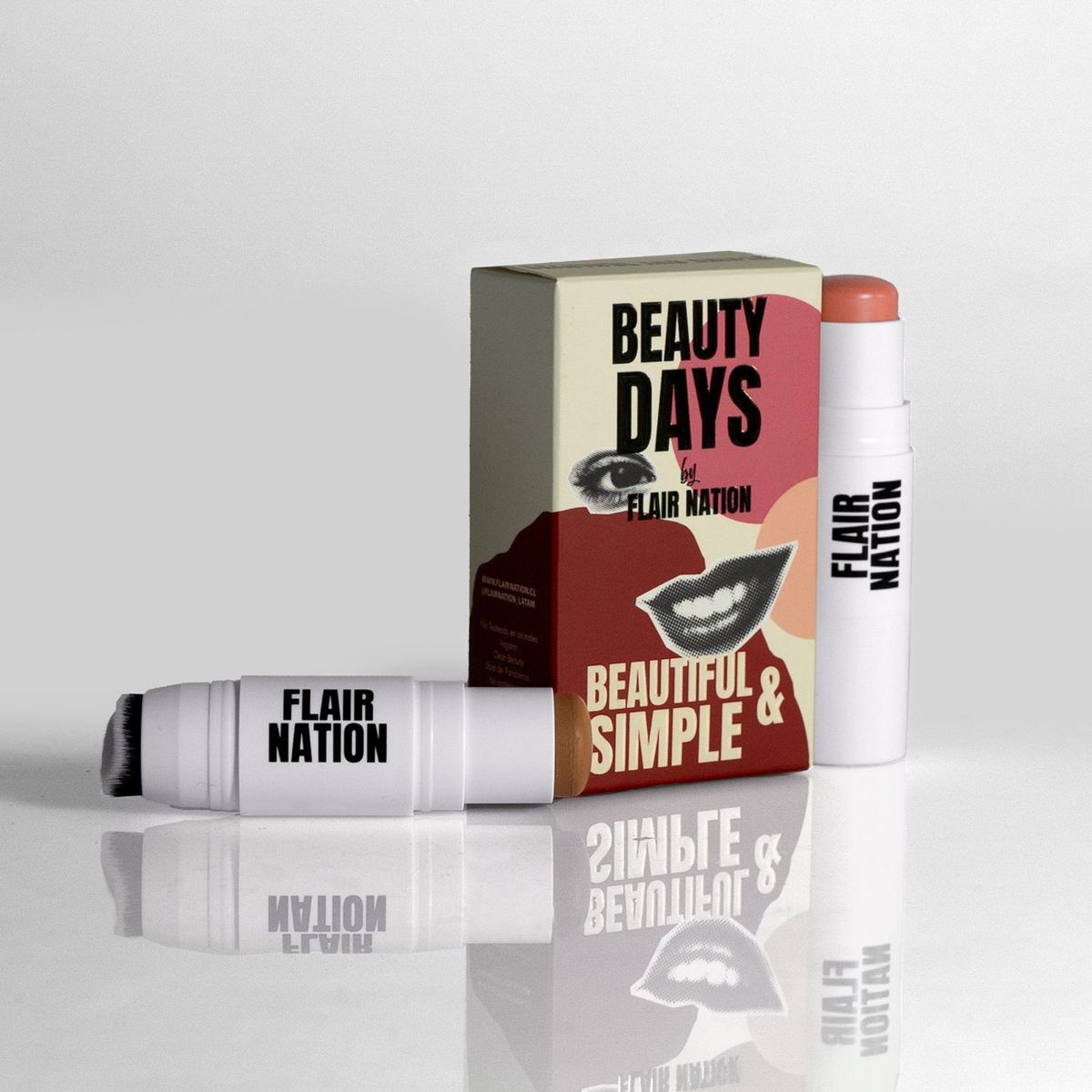 FLAIR NATION - Set Contorno + Rubor Flair Nation